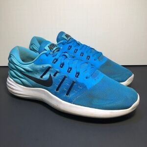 Womens NIKE LunarStelos Blue Running Shoes / Size 9